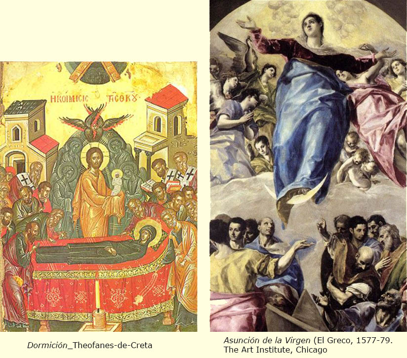 Dormicion_Theofanes-de-Creta v. Asunción_El Greco.